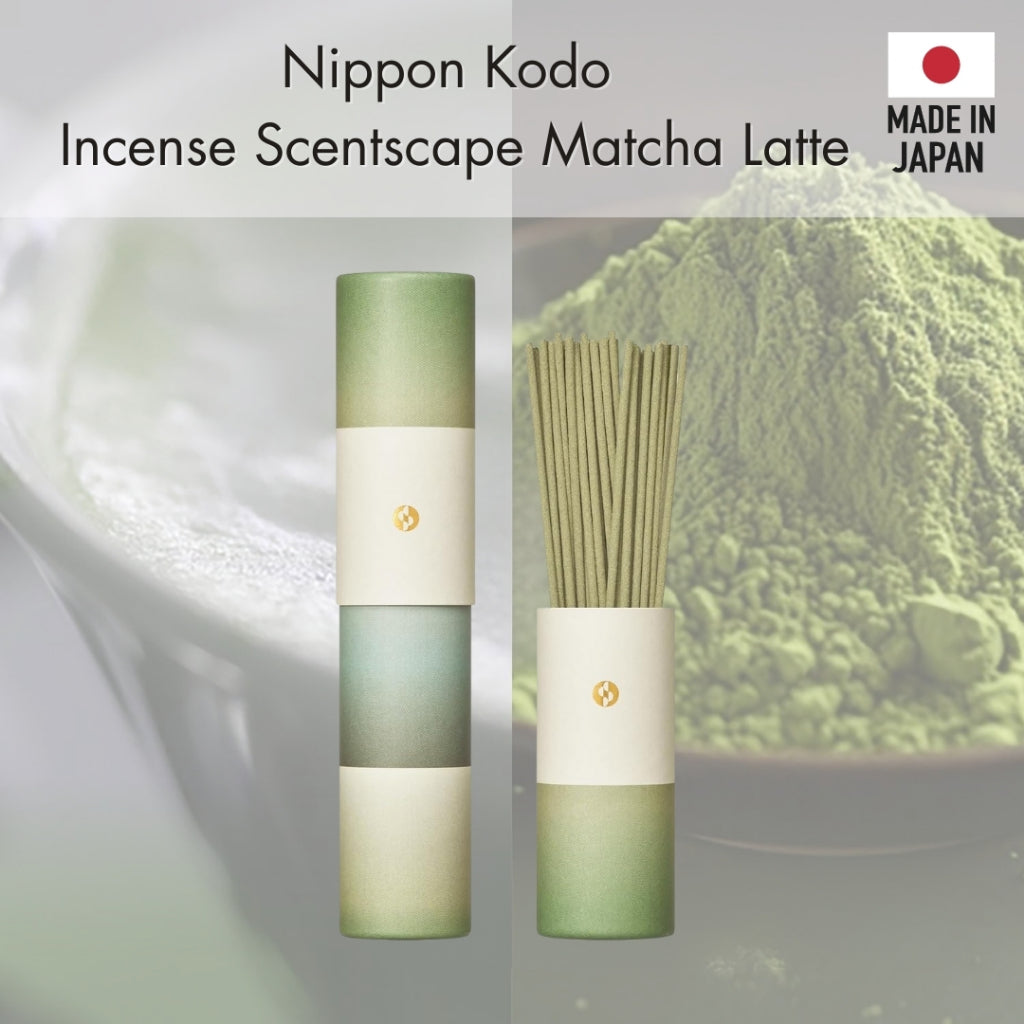 Incense Scentscape Matcha Latte 30 sticks 38226 Nippon Kodo Made in Japan