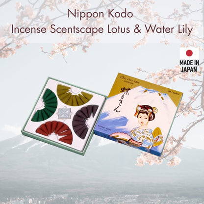 Nippon Kodo Butterfly Incense Cones, 36 pieces with incense holder included.