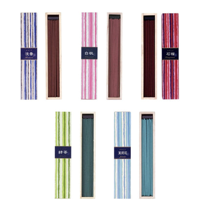 Nippon Kodo Kayuragi Scented Stick Collection with Holder - 40 Sticks per Variety