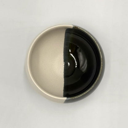 Japanese Oribe Matcha Bowl Strada Handcrafted Ceramic Tea Cup 11cm Made in Japan