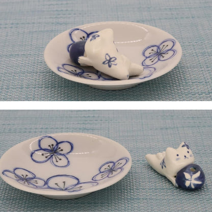 Craftsman House Incense Holder - Japanese Design featuring Adorable Animals