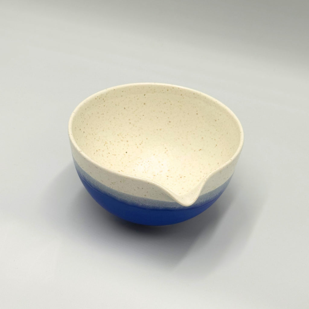 Soukai Japanese Matcha Bowl Katakuchi Pouring Lip Mino Ware Handcrafted Ceramic Tea Bowl Made in Japan