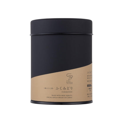 CHABAKKA TEA PARKS Fukumidori Hojicha 50g Leaf Tea Can from Saitama Sayama - Premium Roasted Green Tea