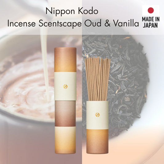 Incense Scentscape Milk Tea, 30 sticks, 38225, Nippon Kodo, Made in Japan