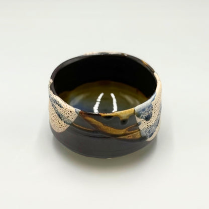 Japanese Matcha Bowl Ena no Mizuumi Mino Ware Handcrafted Ceramic Chawan Tea Ceremony Made in Japan