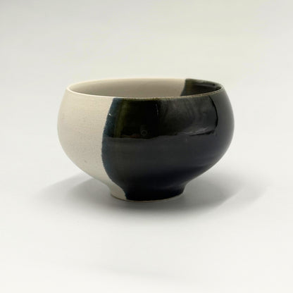 Japanese Oribe Matcha Bowl Strada Handcrafted Ceramic Tea Cup 11cm Made in Japan