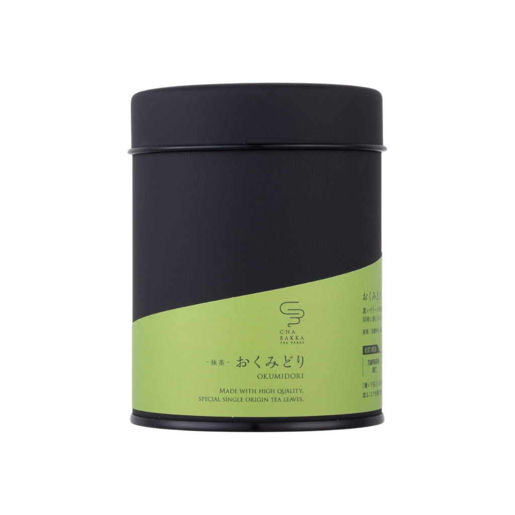 CHABAKKA TEA PARKS Matcha Okumidori Uji 50g Powder in Tea Can