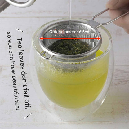 KOGU Tea Tool Tea Strainer Small, Does Not Let Tea Leaves Through, Made in Japan, Stainless Steel Tea Strainer, Fine Mesh, For Black Tea, Mug, Tea Cup, Tsubame Sanjo, 43962, Gift for Birthdays, Anniversaries, Mother's Day, Presented by Shimomura Kihan.