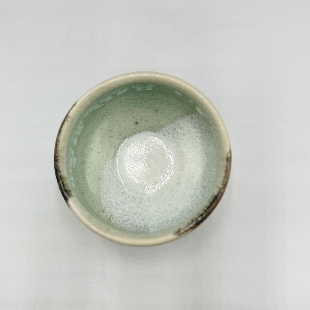 Yukidare Matcha Bowl Mino Ware Japanese Handcrafted Chawan Tea Ceremony Ceramic Made in Japan