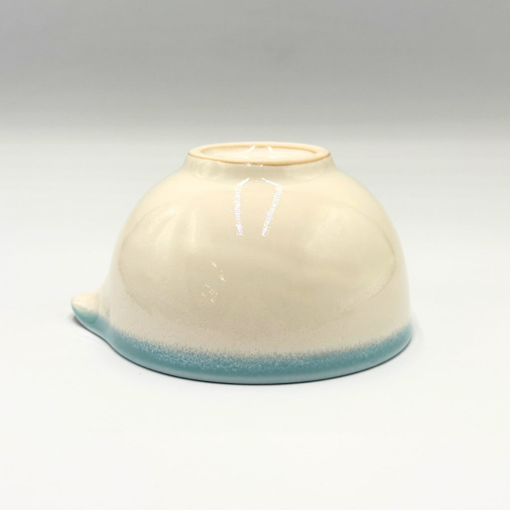 Japanese Matcha Bowl Katakuchi Pouring Spout Ryofu Mino Ware Ceramic Tea Bowl Made in Japan