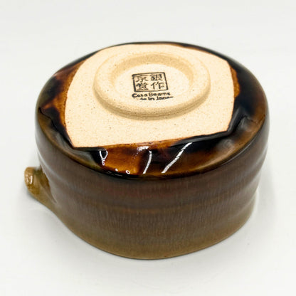 Koyo Katakuchi Matcha Bowl Mino Ware Handcrafted Japanese Ceramic Tea Bowl Made in Japan