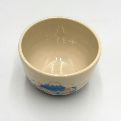 Fuji Mini Matcha Bowl Japanese Ceramic Chawan 280cc Tea Ceremony Handcrafted in Japan