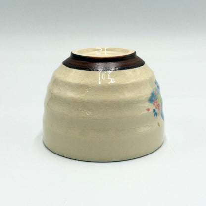 Fuji Mini Matcha Bowl Japanese Ceramic Chawan 280cc Tea Ceremony Handcrafted in Japan
