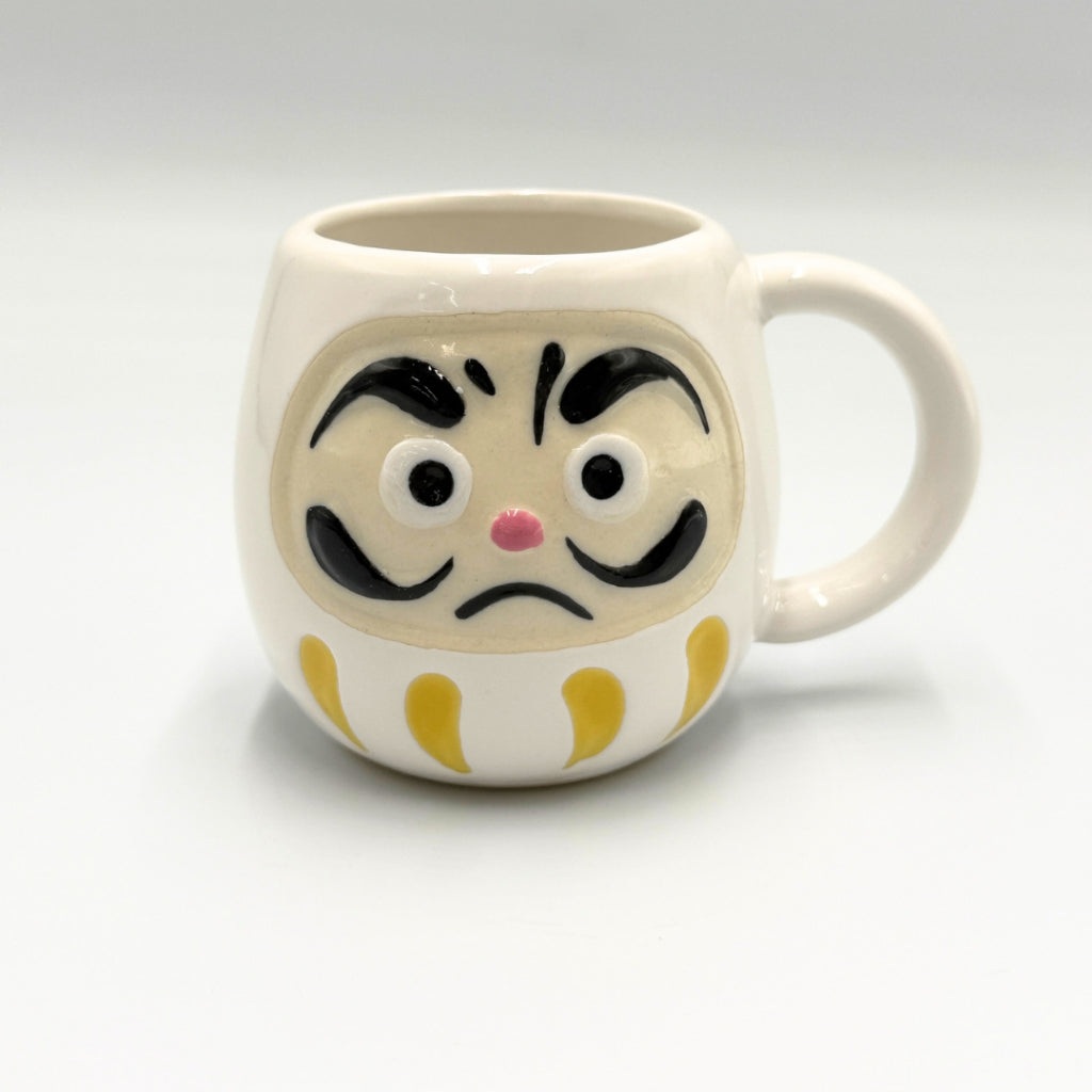 Lucky Daruma Mug Mino Ware Made in Japan 290ml Tea Cup