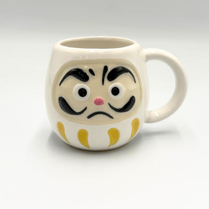 Lucky Daruma Mug Mino Ware Made in Japan 290ml Tea Cup