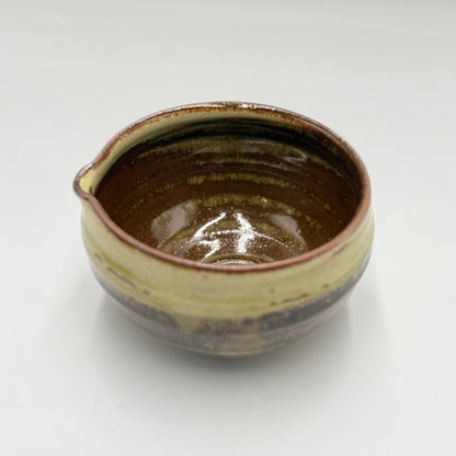 Japanese Mino Ware Matcha Bowl Charamaki Katakuchi Pottery Handcrafted Tea Ceremony Cup Japan Made