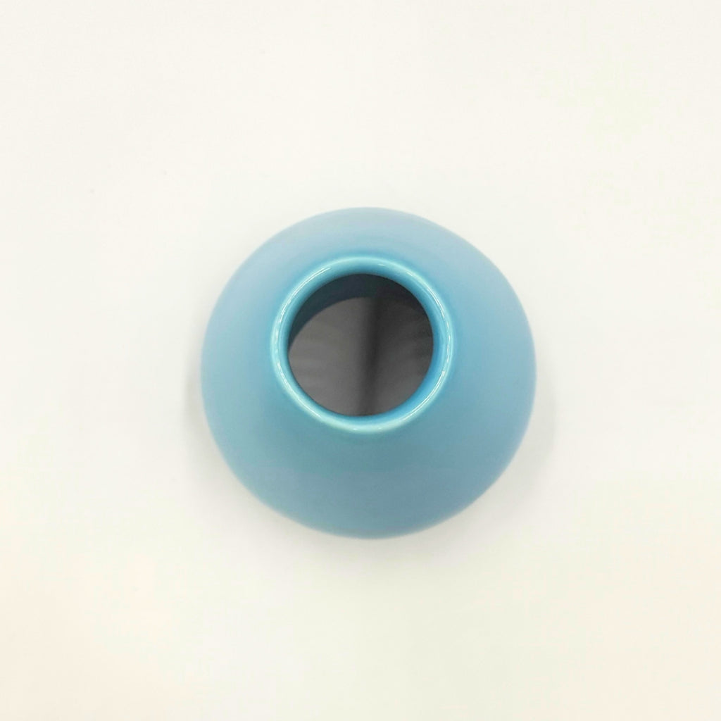 Chasen Reshaper Mino Ware Made in Japan | Matcha Whisk Holder Stand Blue Ceramic Tea Ceremony