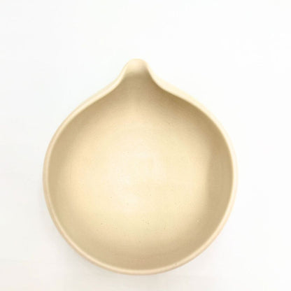 Japanese Tokoname Kayou Katakuchi Bowl Matcha Chawan Handcrafted Pottery 400cc