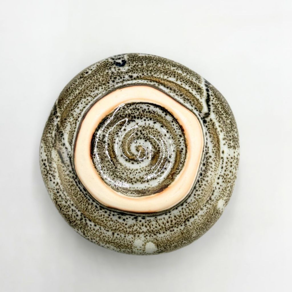 Mino Yaki Matcha Bowl Yuzu White Japanese Ceramic Tea Cup Chawan Made in Japan