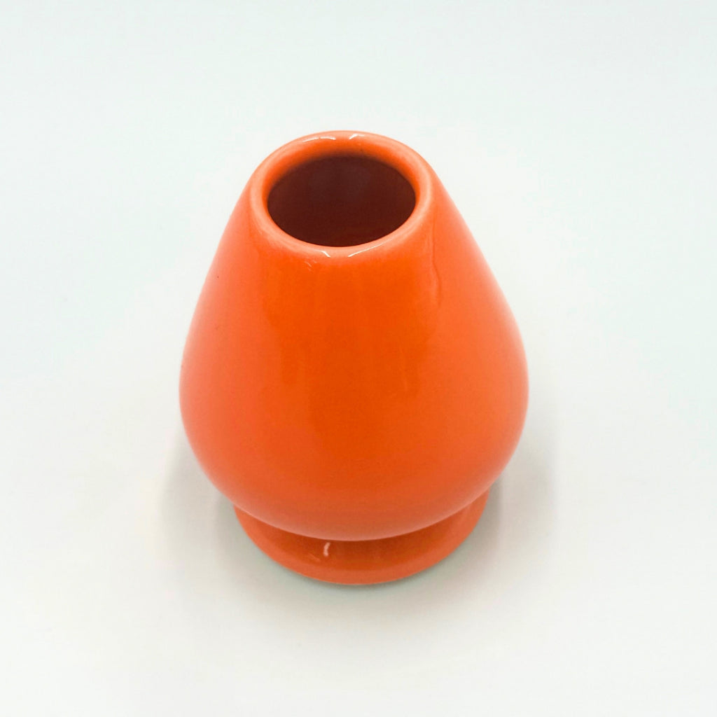 Chasen Reshaper Mino Ware Made in Japan | Tea Whisk Keeper Orange Matcha Accessory