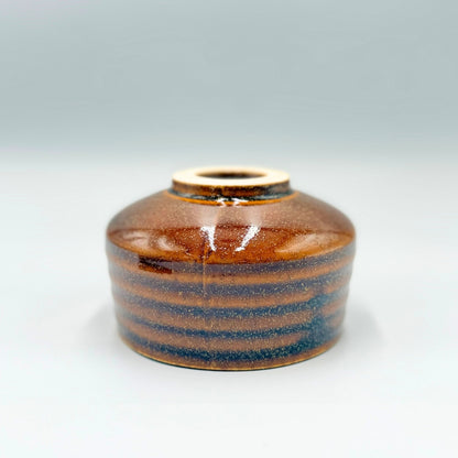 Japanese Mino Ware Matcha Bowl Ame Crystal Glaze Porcelain Chawan Tea Ceremony Made in Japan