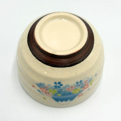 Fuji Mini Matcha Bowl Japanese Ceramic Chawan 280cc Tea Ceremony Handcrafted in Japan