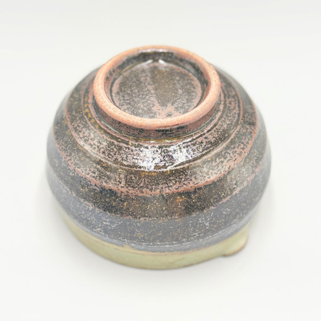 SAI-KATAKUCHI Matcha Bowl Sumigasumi Mino Ware Handcrafted Japanese Ceramic Tea Bowl 600ml