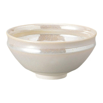 Japanese Mino Ware Kyo-Style Matcha Tea Bowl, 13 × 6.5 cm, Ceramic, Made in Japan
