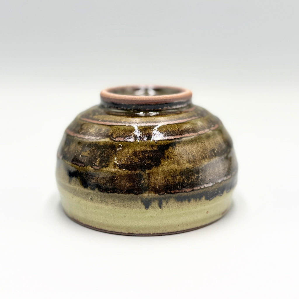 Japanese Mino Ware Matcha Bowl Charamaki Katakuchi Pottery Handcrafted Tea Ceremony Cup Japan Made